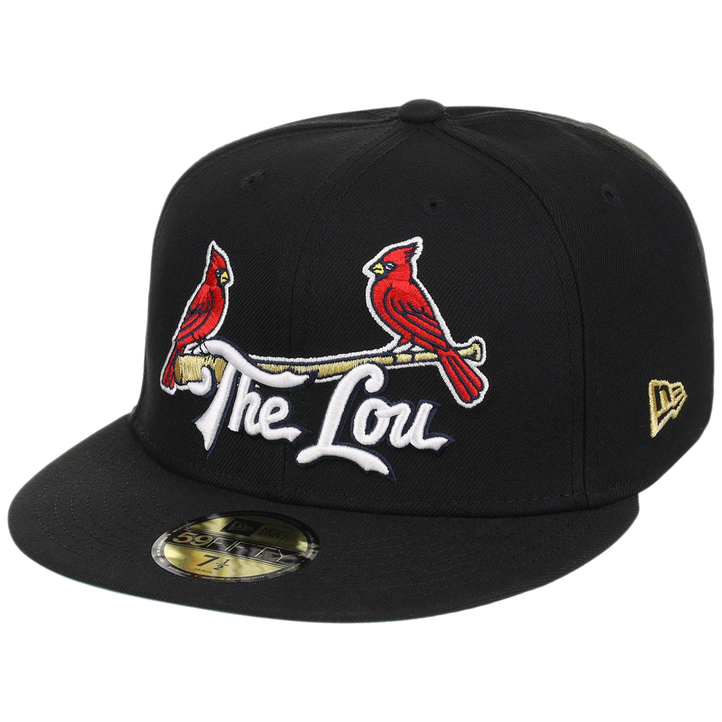 St. Louis Cardinals - St. Louis Crown the City 2.0 'The Lou' New Era 59FIFTY (Black/Black)