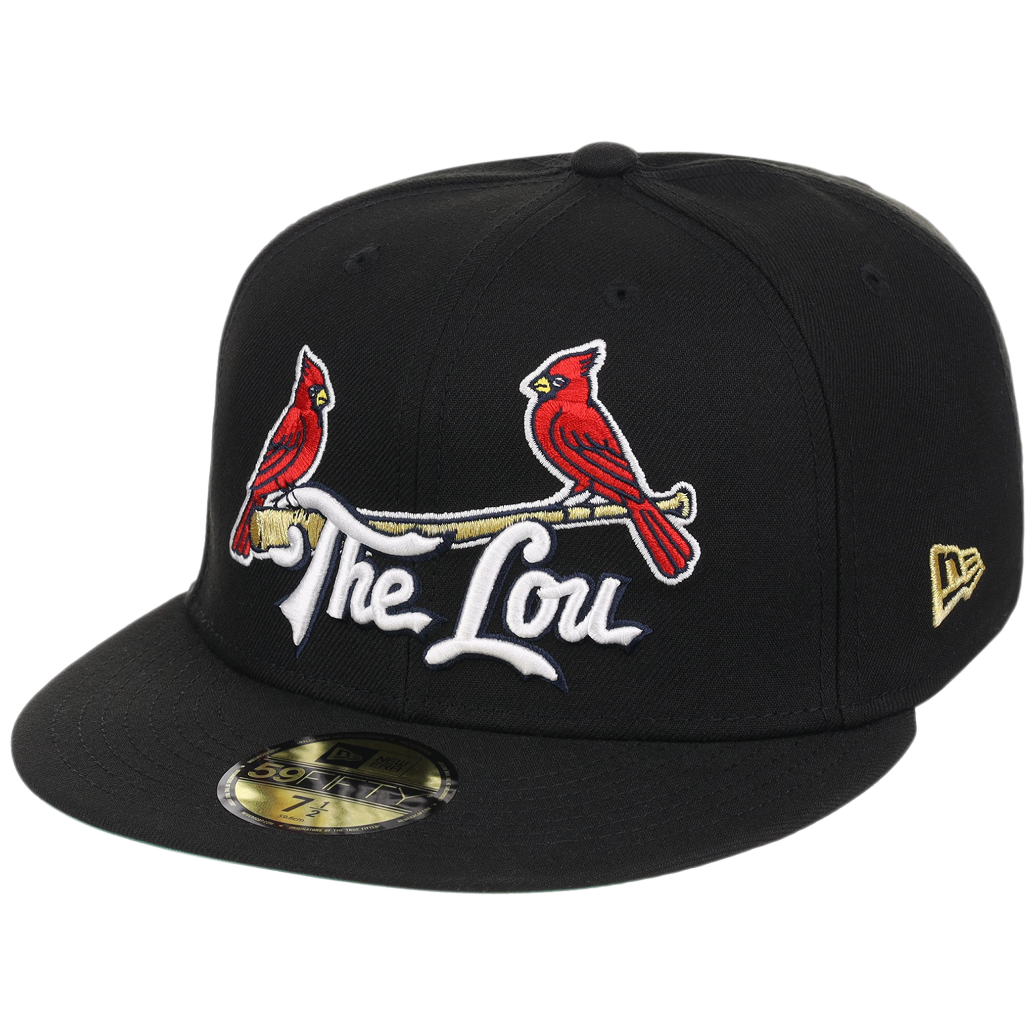 St. Louis Cardinals - St. Louis Crown the City 2.0 'The Lou' New Era 59FIFTY (Black/Black)