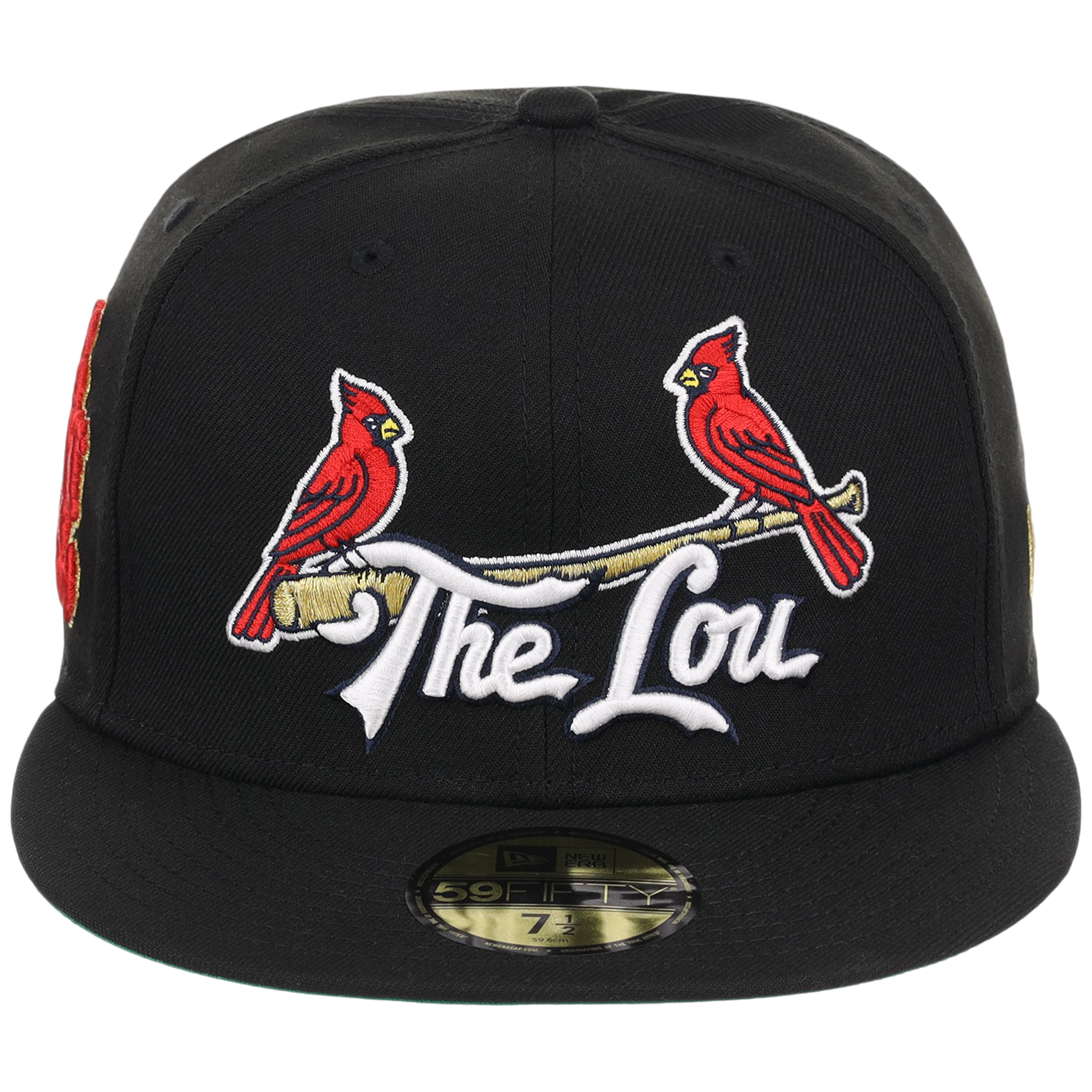 St. Louis Cardinals - St. Louis Crown the City 2.0 'The Lou' New Era 59FIFTY (Black/Black)