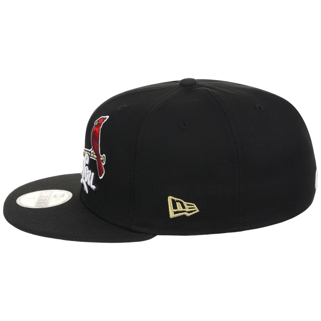 St. Louis Cardinals - St. Louis Crown the City 2.0 'The Lou' New Era 59FIFTY (Black/Black)