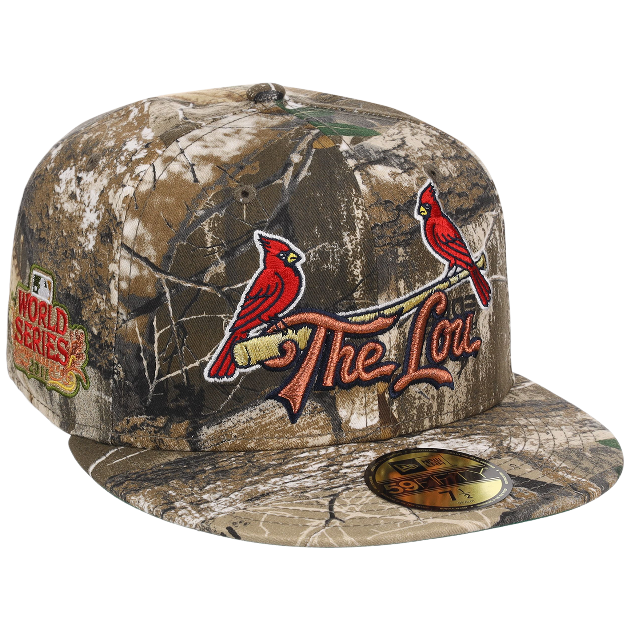 St. Louis Cardinals - St. Louis Crown the City 2.0 'The Lou' New Era 59FIFTY (Realtree/Realtree)