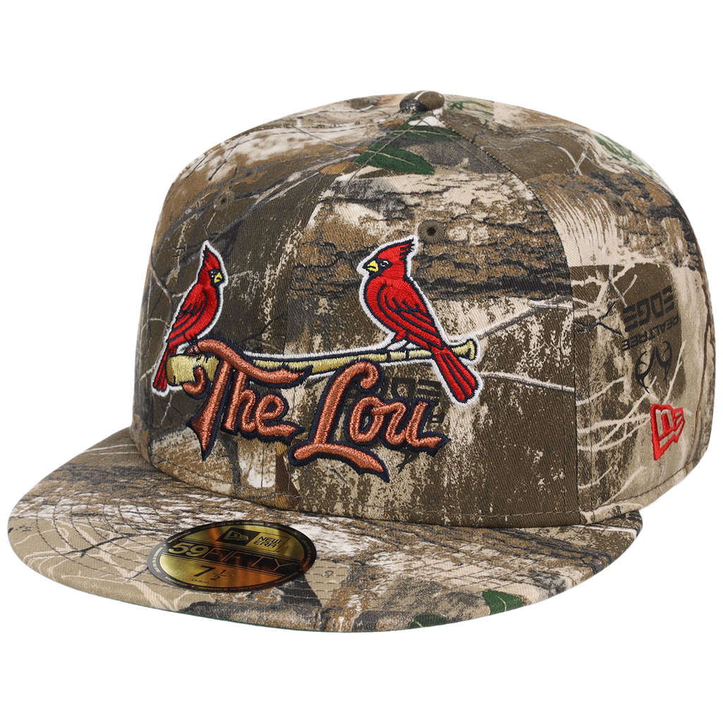 St. Louis Cardinals - St. Louis Crown the City 2.0 'The Lou' New Era 59FIFTY (Realtree/Realtree)