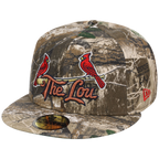 St. Louis Cardinals - St. Louis Crown the City 2.0 'The Lou' New Era 59FIFTY (Realtree/Realtree)