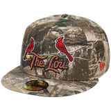 St. Louis Cardinals - St. Louis Crown the City 2.0 'The Lou' New Era 59FIFTY (Realtree/Realtree)