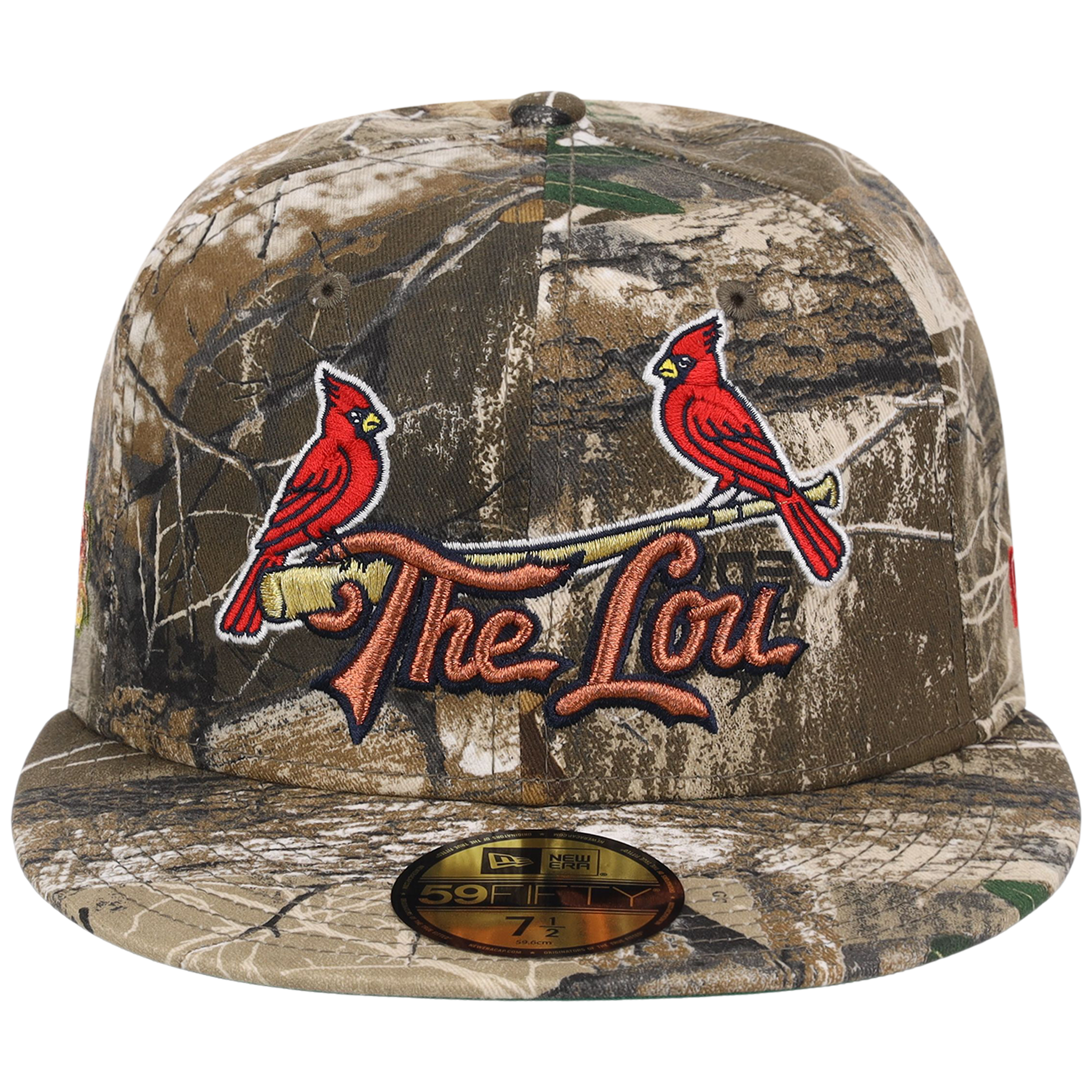 St. Louis Cardinals - St. Louis Crown the City 2.0 'The Lou' New Era 59FIFTY (Realtree/Realtree)