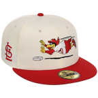 St. Louis Cardinals - St. Louis Crown the City 2.0 'The Lou' New Era 59FIFTY (Chrome/Red)