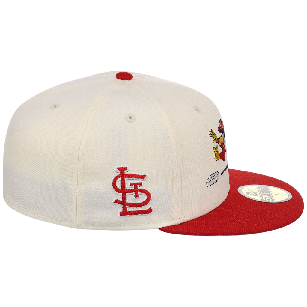 St. Louis Cardinals - St. Louis Crown the City 2.0 'The Lou' New Era 59FIFTY (Chrome/Red)