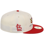 St. Louis Cardinals - St. Louis Crown the City 2.0 'The Lou' New Era 59FIFTY (Chrome/Red)