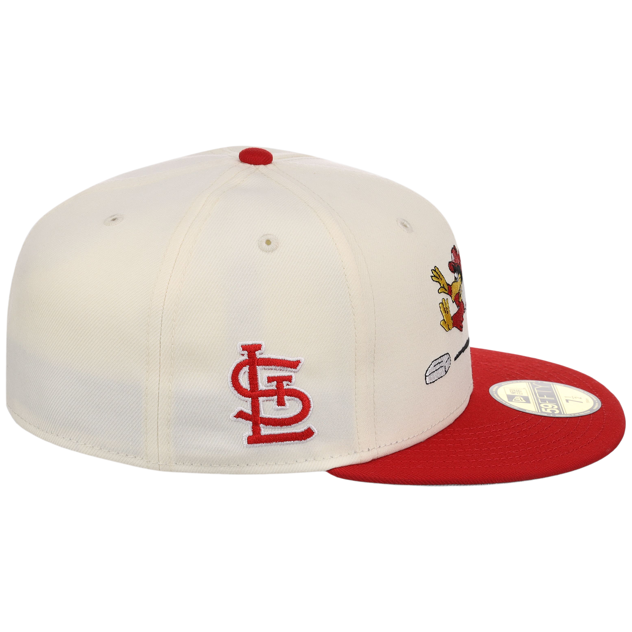 St. Louis Cardinals - St. Louis Crown the City 2.0 'The Lou' New Era 59FIFTY (Chrome/Red)