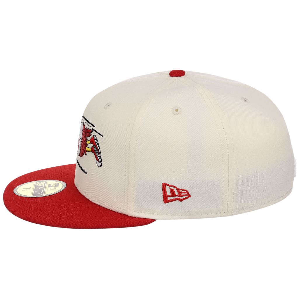 St. Louis Cardinals - St. Louis Crown the City 2.0 'The Lou' New Era 59FIFTY (Chrome/Red)