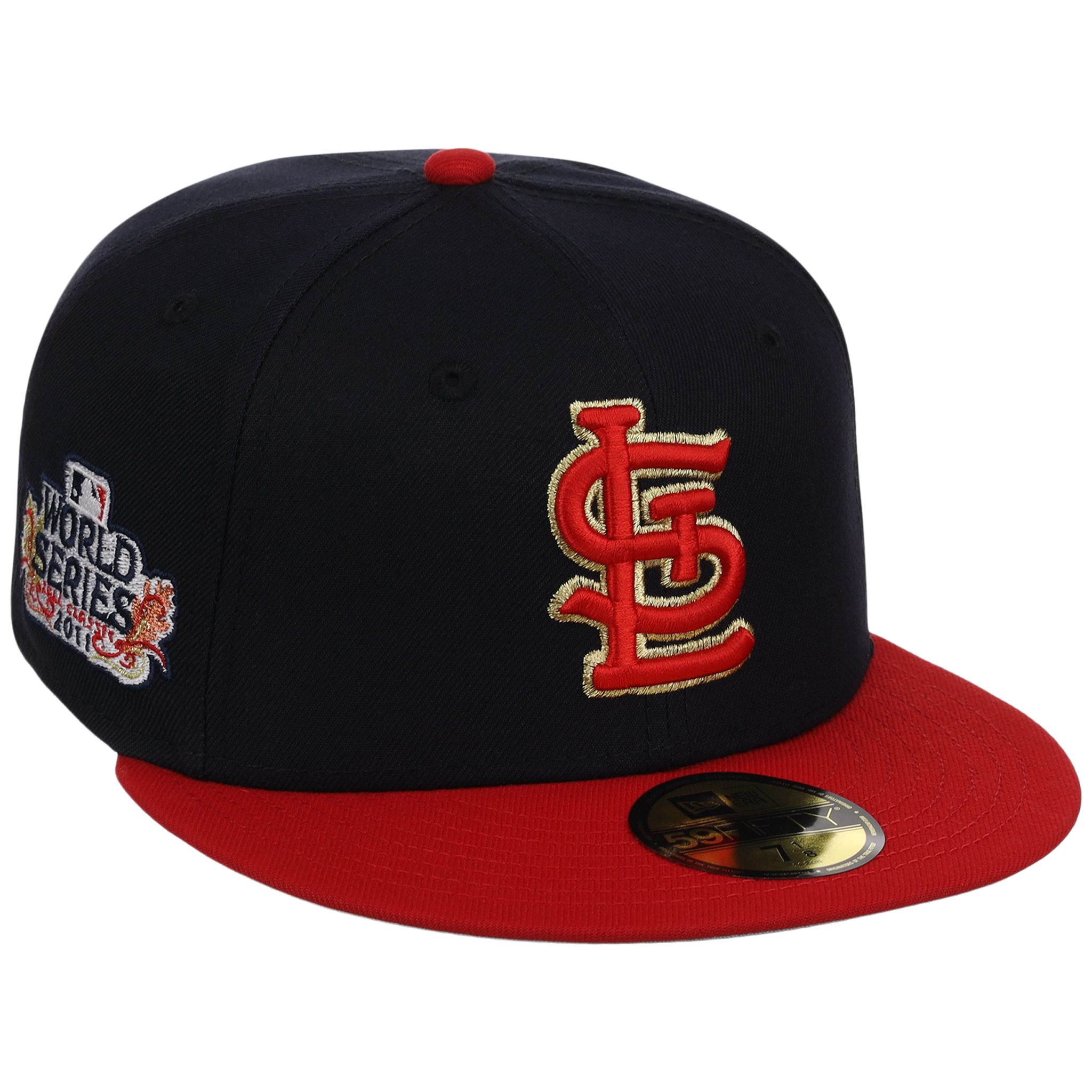 St. Louis Cardinals - St. Louis Crown the City 2.0 'The Lou' New Era 59FIFTY (Navy/Red)