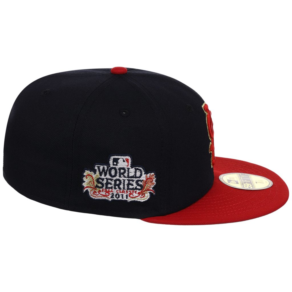 St. Louis Cardinals - St. Louis Crown the City 2.0 'The Lou' New Era 59FIFTY (Navy/Red)