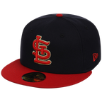 St. Louis Cardinals - St. Louis Crown the City 2.0 'The Lou' New Era 59FIFTY (Navy/Red)