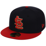St. Louis Cardinals - St. Louis Crown the City 2.0 'The Lou' New Era 59FIFTY (Navy/Red)