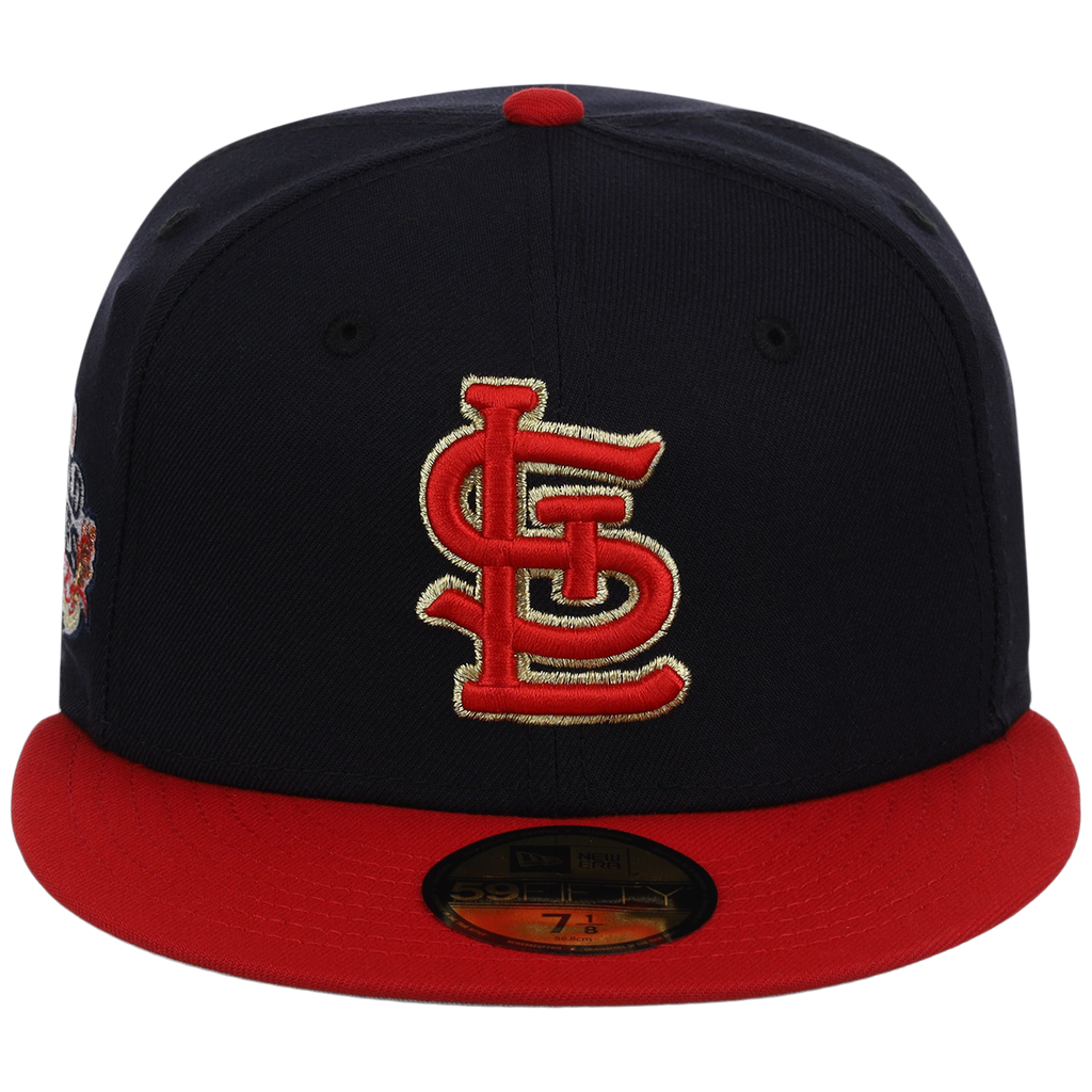 St. Louis Cardinals - St. Louis Crown the City 2.0 'The Lou' New Era 59FIFTY (Navy/Red)
