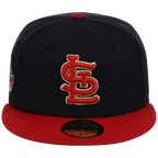 St. Louis Cardinals - St. Louis Crown the City 2.0 'The Lou' New Era 59FIFTY (Navy/Red)