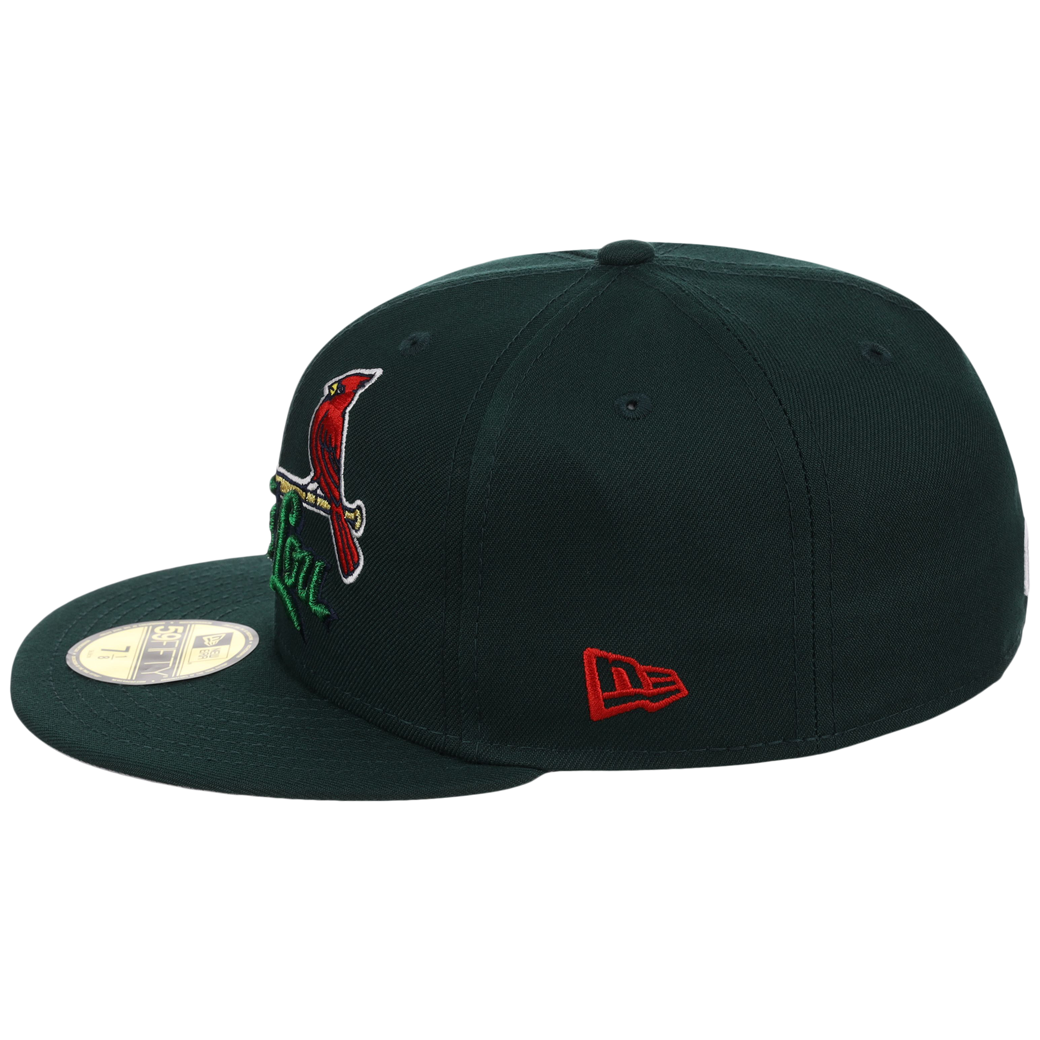 St. Louis Cardinals - St. Louis Crown the City 2.0 'The Lou' New Era 59FIFTY (Dark Green/Dark Green)