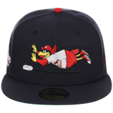 St. Louis Cardinals - St. Louis Crown the City 2.0 'The Lou' New Era 59FIFTY (Navy/Navy)