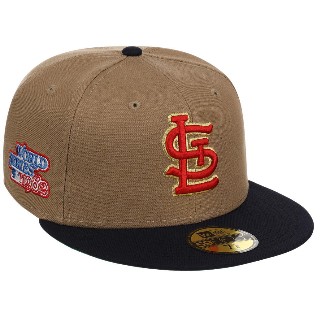 St. Louis Cardinals - St. Louis Crown the City 2.0 'The Lou' New Era 59FIFTY (Khaki/Navy)