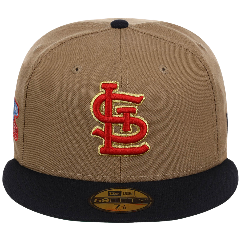St. Louis Cardinals - St. Louis Crown the City 2.0 'The Lou' New Era 59FIFTY (Khaki/Navy)