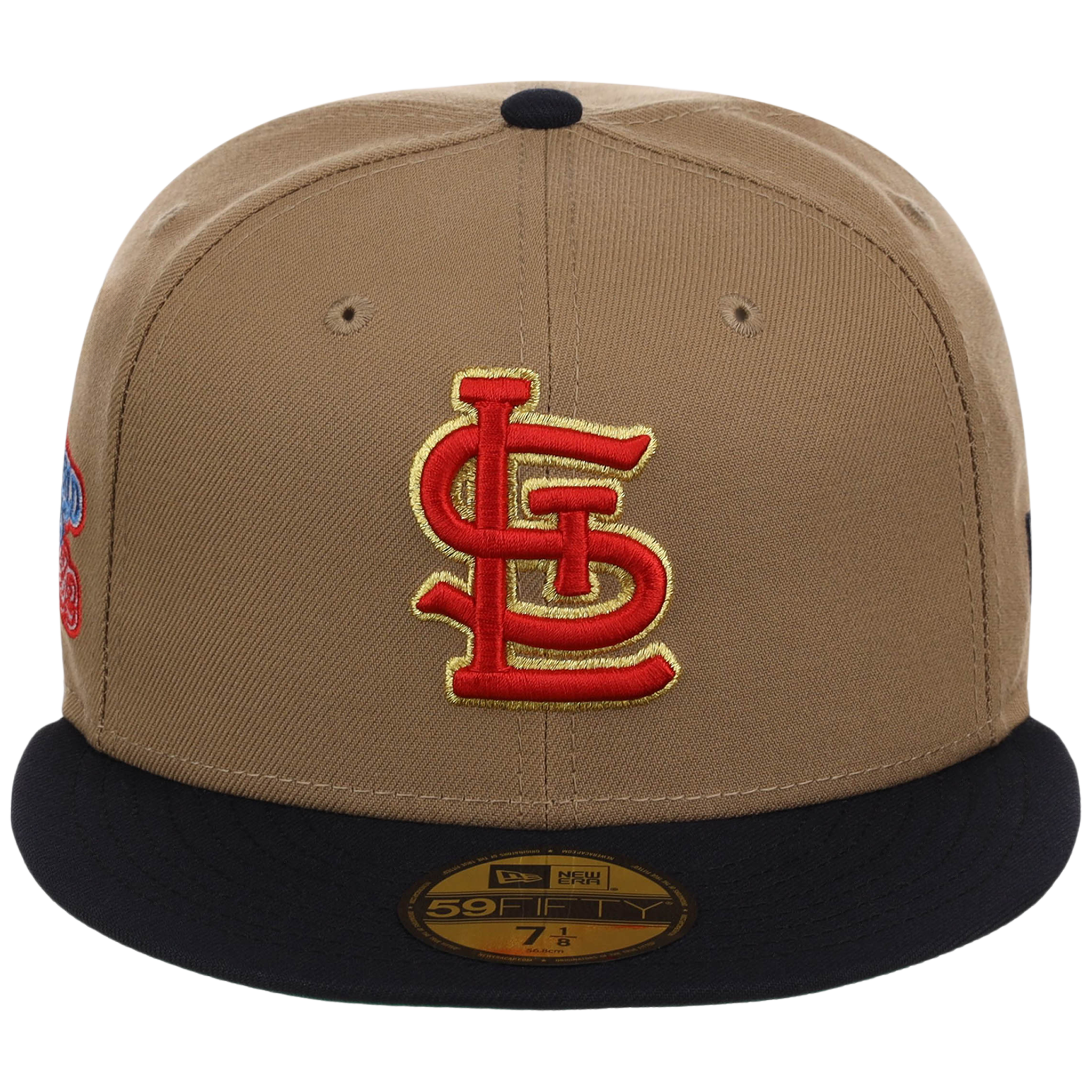 St. Louis Cardinals - St. Louis Crown the City 2.0 'The Lou' New Era 59FIFTY (Khaki/Navy)