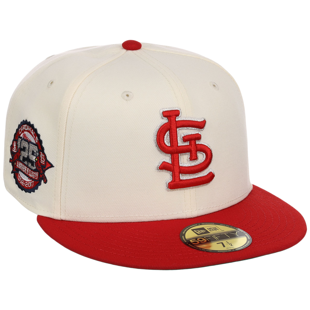 St. Louis Cardinals - St. Louis Crown the City 2.0 'The Lou' New Era 59FIFTY (Chrome/Red)