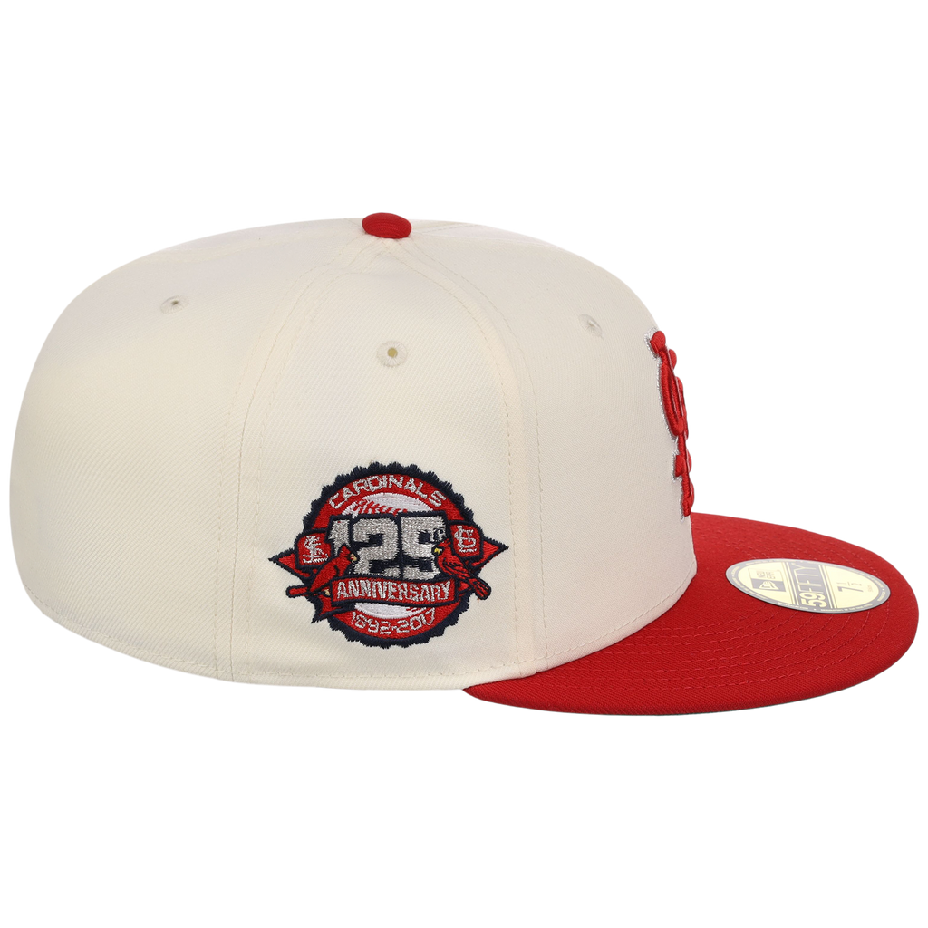 St. Louis Cardinals - St. Louis Crown the City 2.0 'The Lou' New Era 59FIFTY (Chrome/Red)