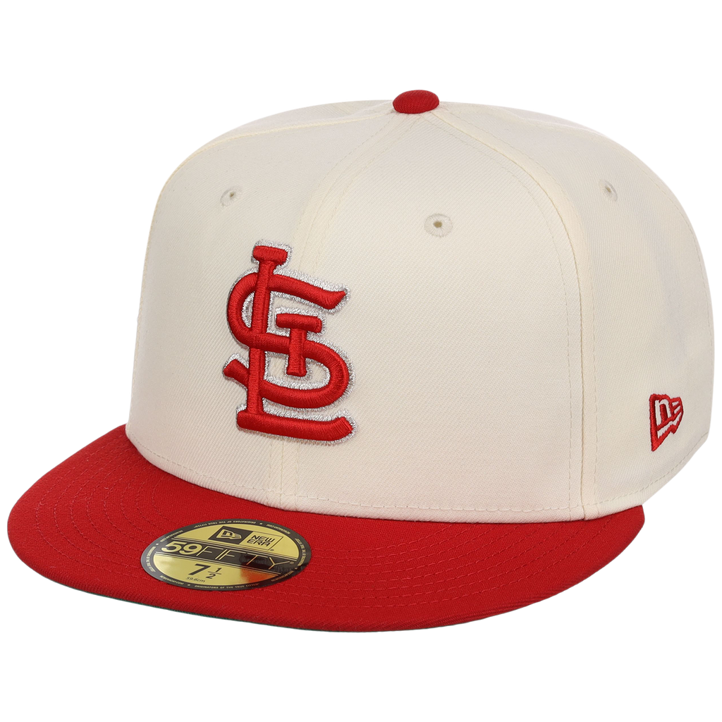 St. Louis Cardinals - St. Louis Crown the City 2.0 'The Lou' New Era 59FIFTY (Chrome/Red)