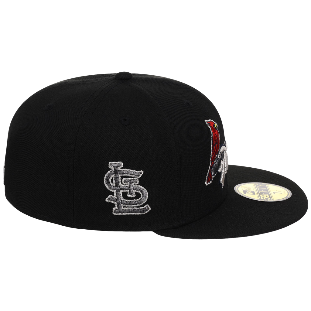 St. Louis Cardinals - St. Louis Crown the City 2.0 'The Lou' New Era 59FIFTY (Black/Black)