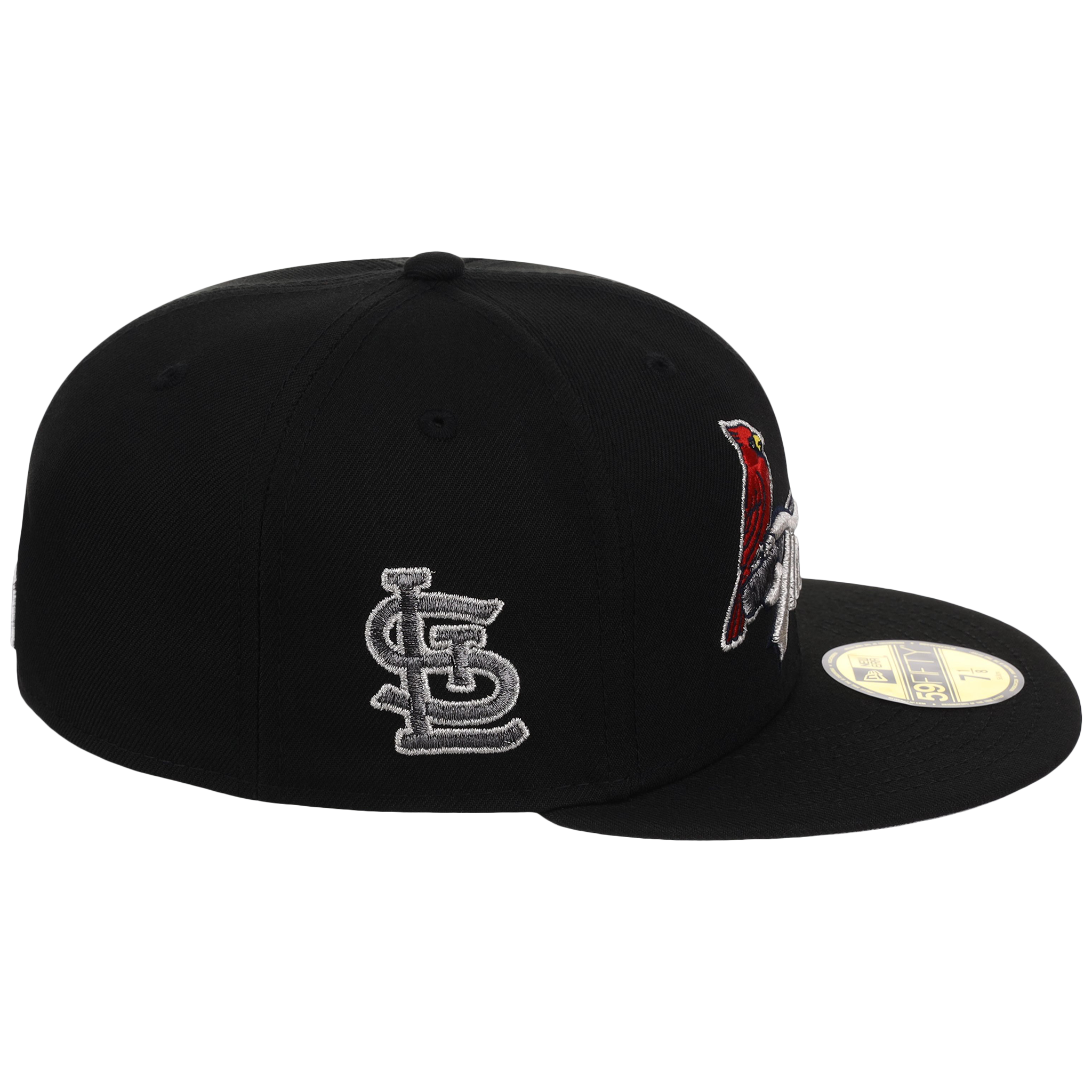 St. Louis Cardinals - St. Louis Crown the City 2.0 'The Lou' New Era 59FIFTY (Black/Black)