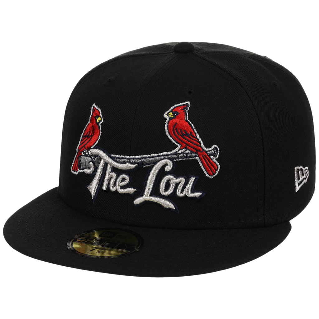 St. Louis Cardinals - St. Louis Crown the City 2.0 'The Lou' New Era 59FIFTY (Black/Black)