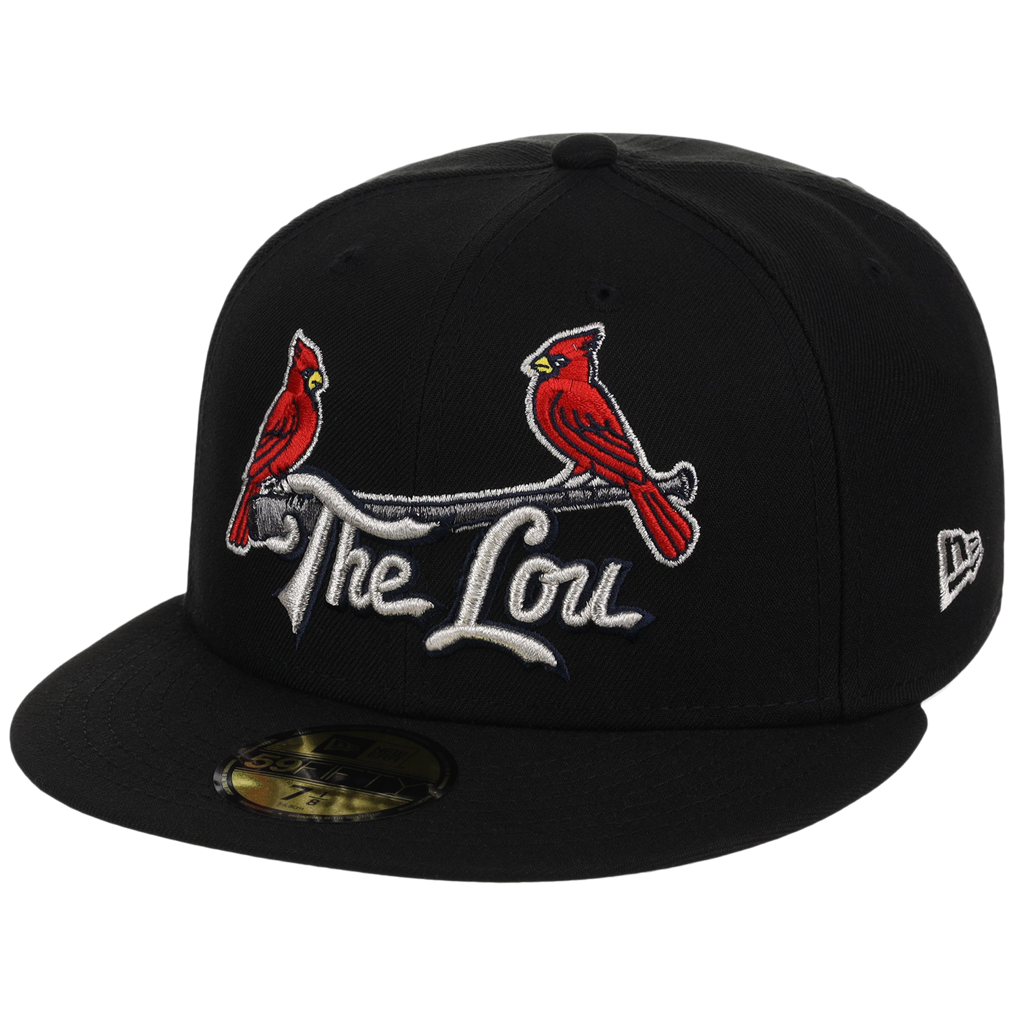 St. Louis Cardinals - St. Louis Crown the City 2.0 'The Lou' New Era 59FIFTY (Black/Black)