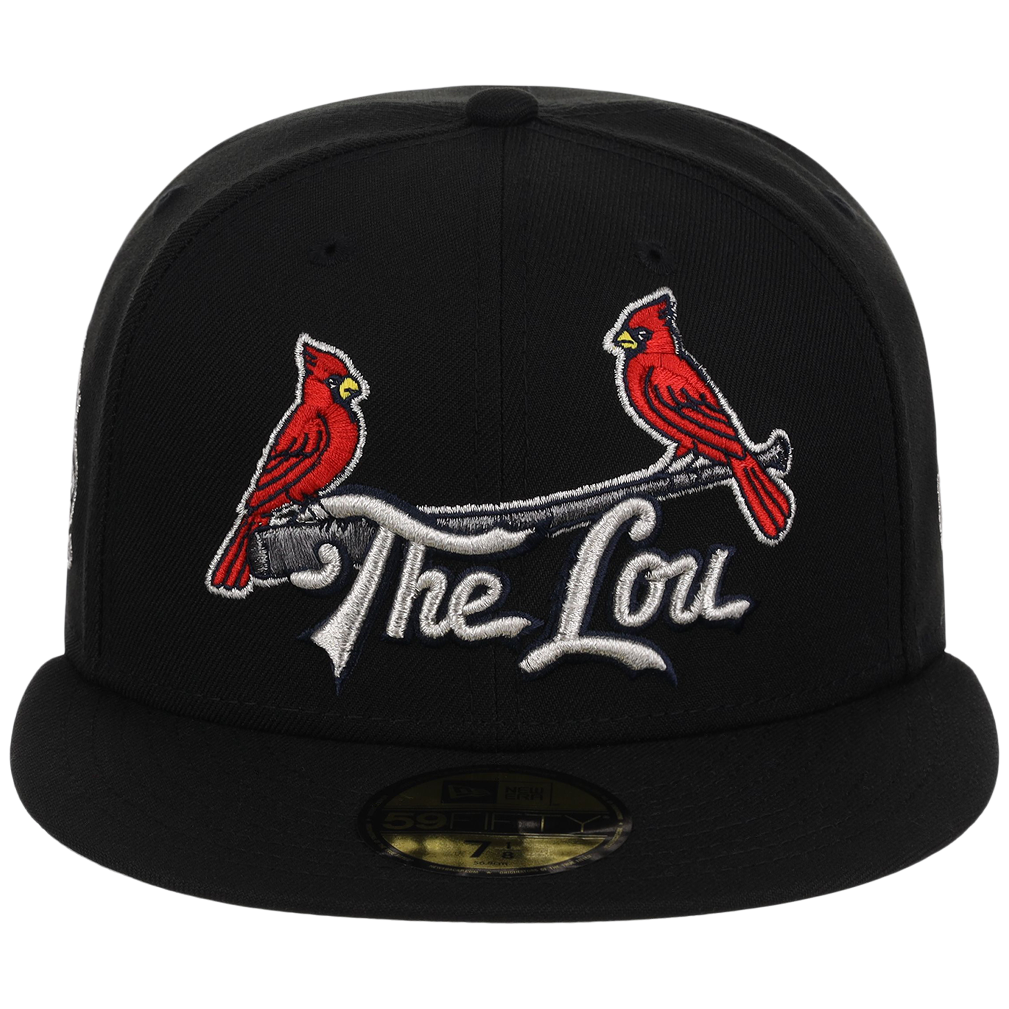St. Louis Cardinals - St. Louis Crown the City 2.0 'The Lou' New Era 59FIFTY (Black/Black)