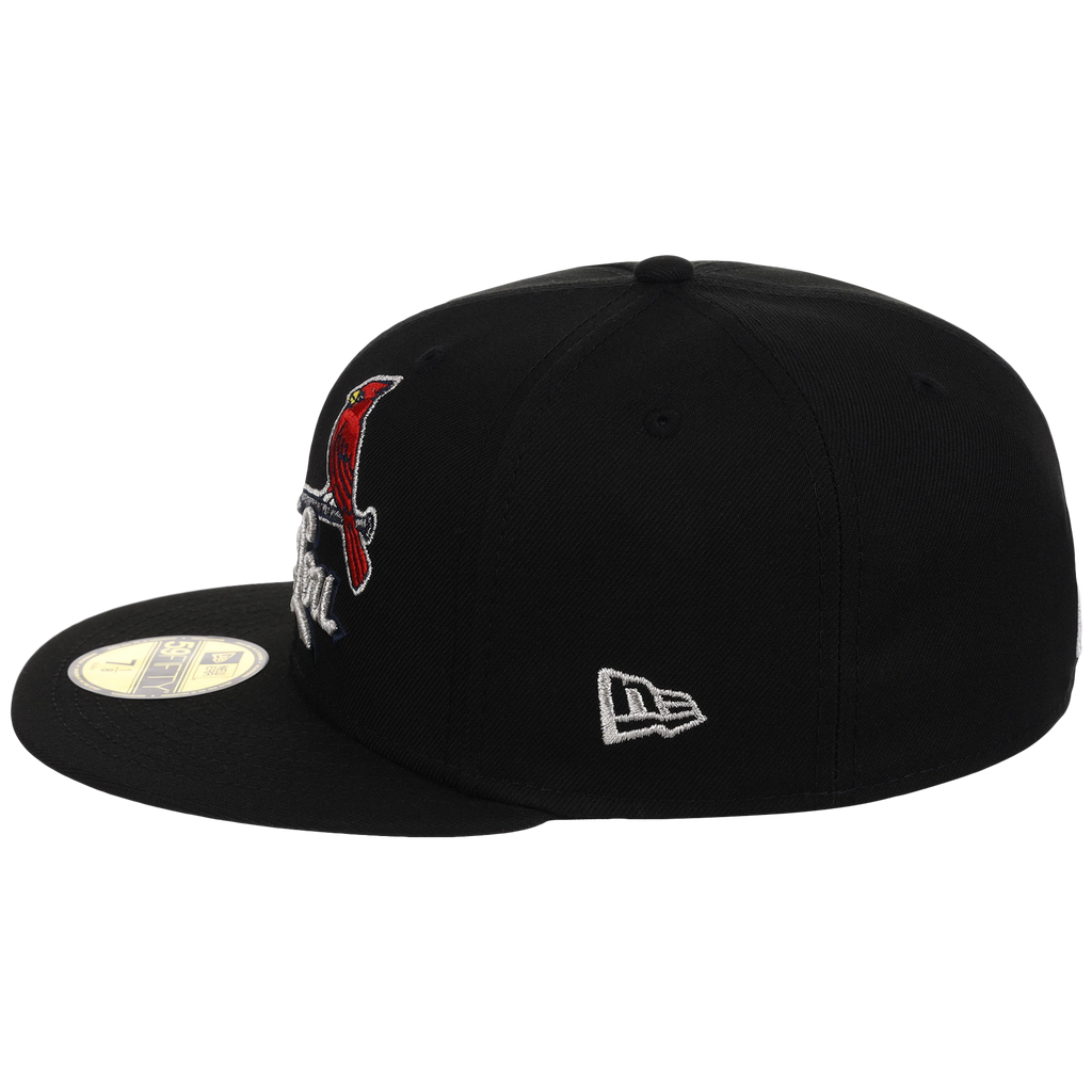 St. Louis Cardinals - St. Louis Crown the City 2.0 'The Lou' New Era 59FIFTY (Black/Black)