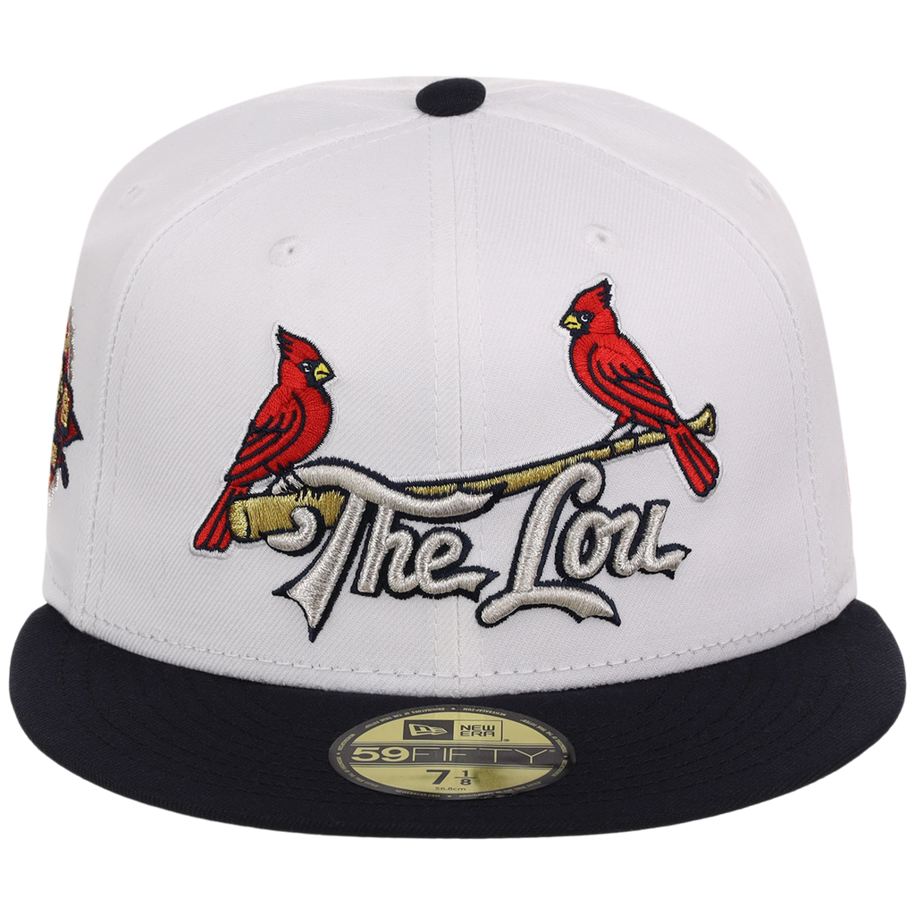 St. Louis Cardinals - St. Louis Crown the City 2.0 'The Lou' New Era 59FIFTY (White/Navy)