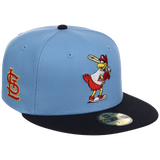 St. Louis Cardinals - St. Louis Crown the City 2.0 'The Lou' New Era 59FIFTY (Sky/Navy)