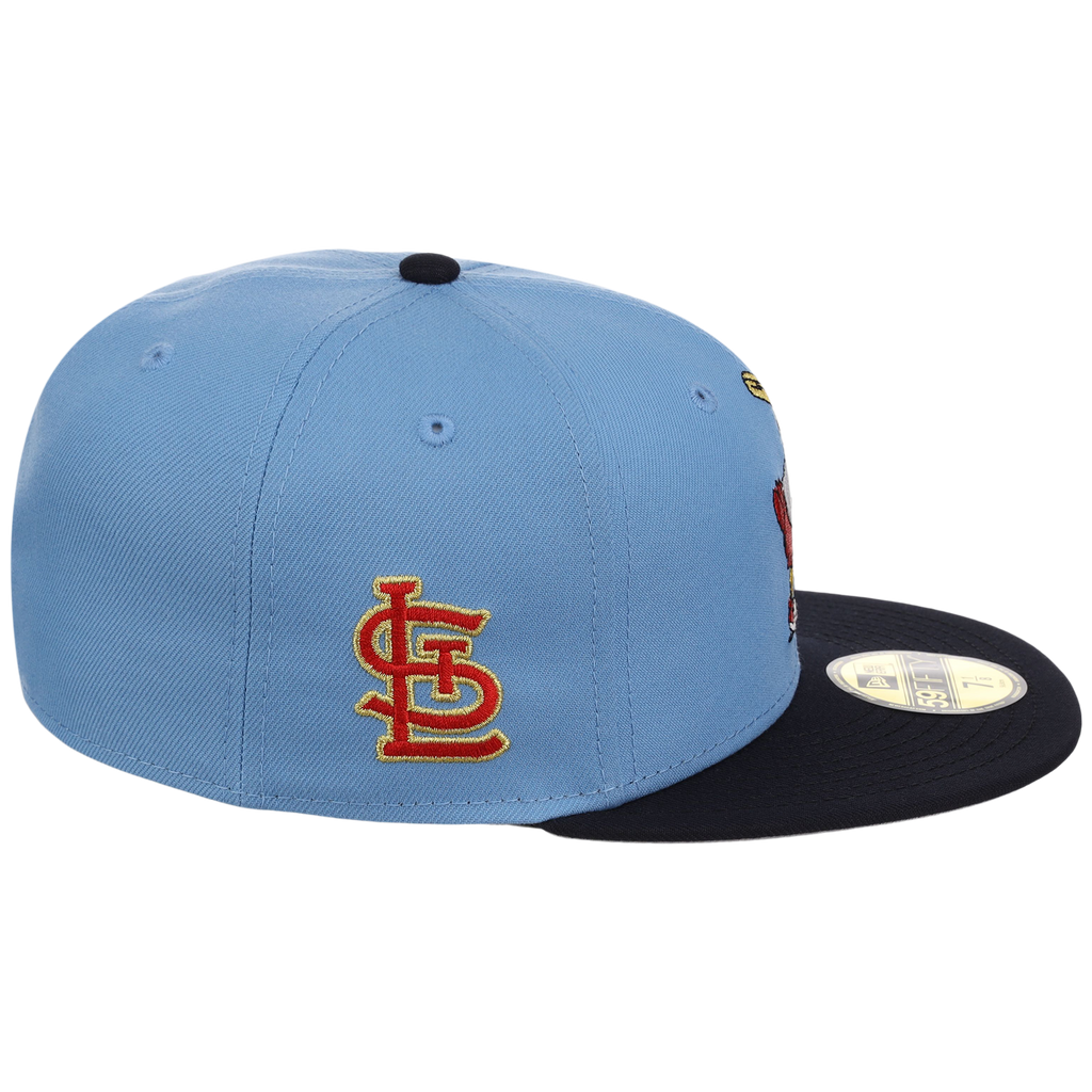 St. Louis Cardinals - St. Louis Crown the City 2.0 'The Lou' New Era 59FIFTY (Sky/Navy)
