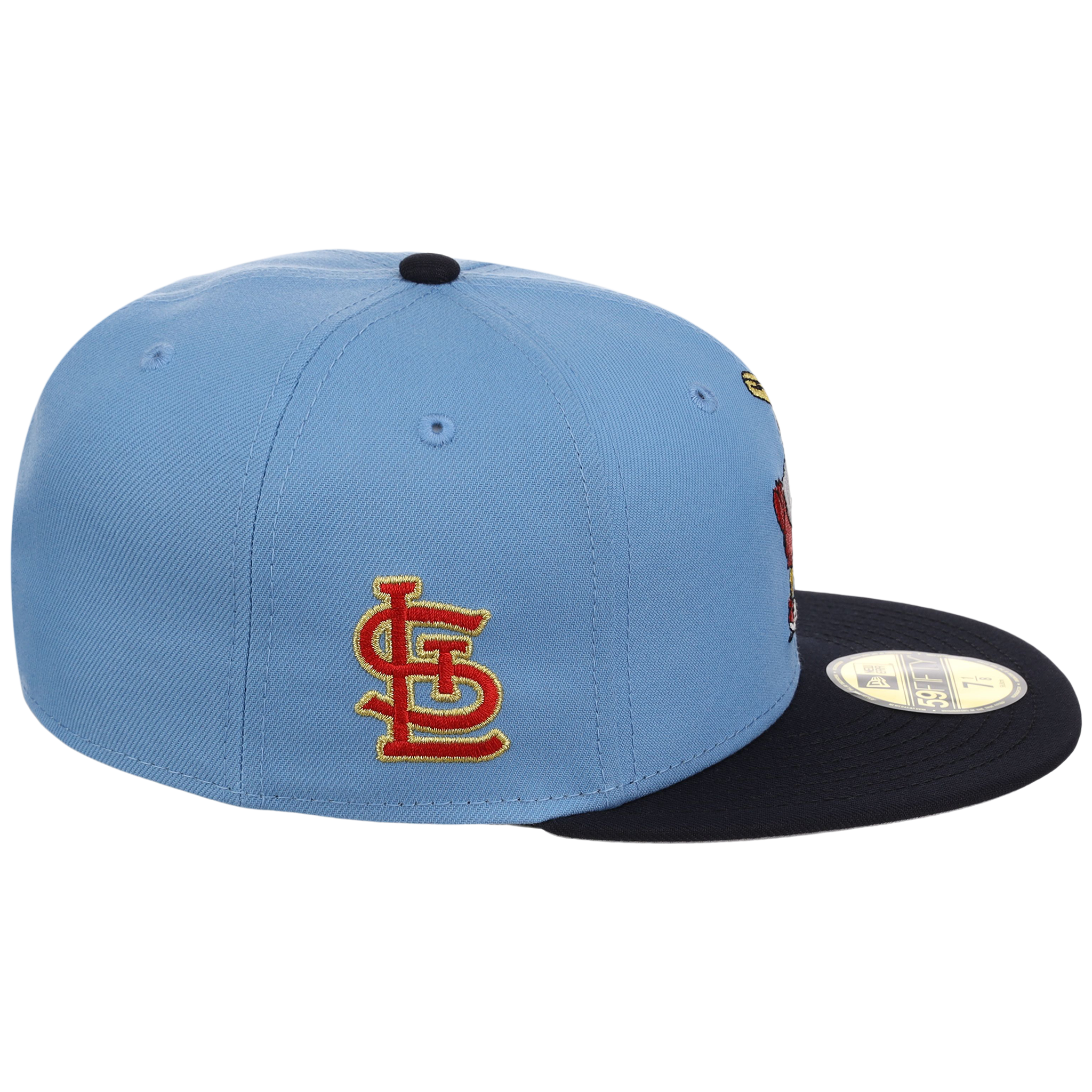 St. Louis Cardinals - St. Louis Crown the City 2.0 'The Lou' New Era 59FIFTY (Sky/Navy)