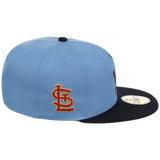 St. Louis Cardinals - St. Louis Crown the City 2.0 'The Lou' New Era 59FIFTY (Sky/Navy)