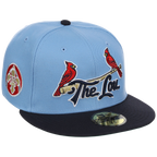 St. Louis Cardinals - St. Louis Crown the City 2.0 'The Lou' New Era 59FIFTY (Sky/Navy)