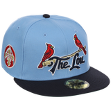 St. Louis Cardinals - St. Louis Crown the City 2.0 'The Lou' New Era 59FIFTY (Sky/Navy)