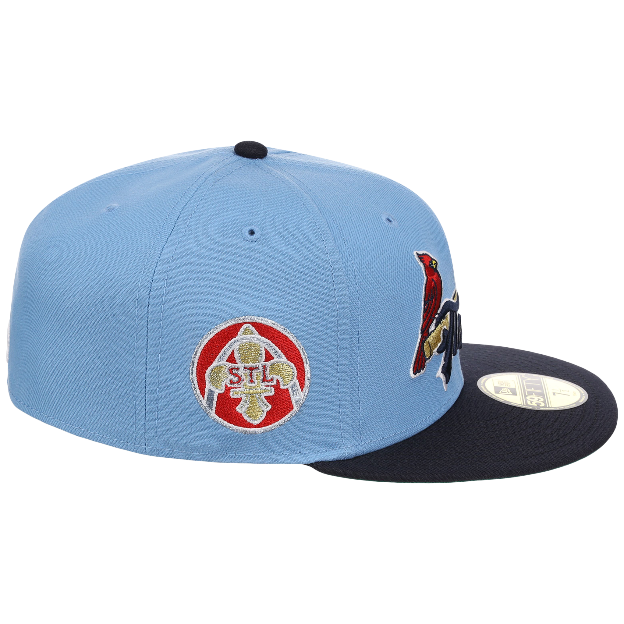 St. Louis Cardinals - St. Louis Crown the City 2.0 'The Lou' New Era 59FIFTY (Sky/Navy)