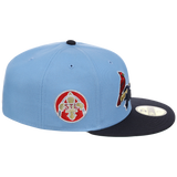 St. Louis Cardinals - St. Louis Crown the City 2.0 'The Lou' New Era 59FIFTY (Sky/Navy)