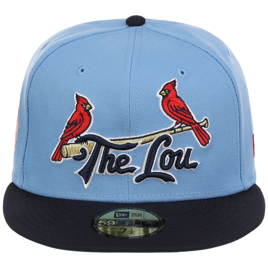 St. Louis Cardinals - St. Louis Crown the City 2.0 'The Lou' New Era 59FIFTY (Sky/Navy)