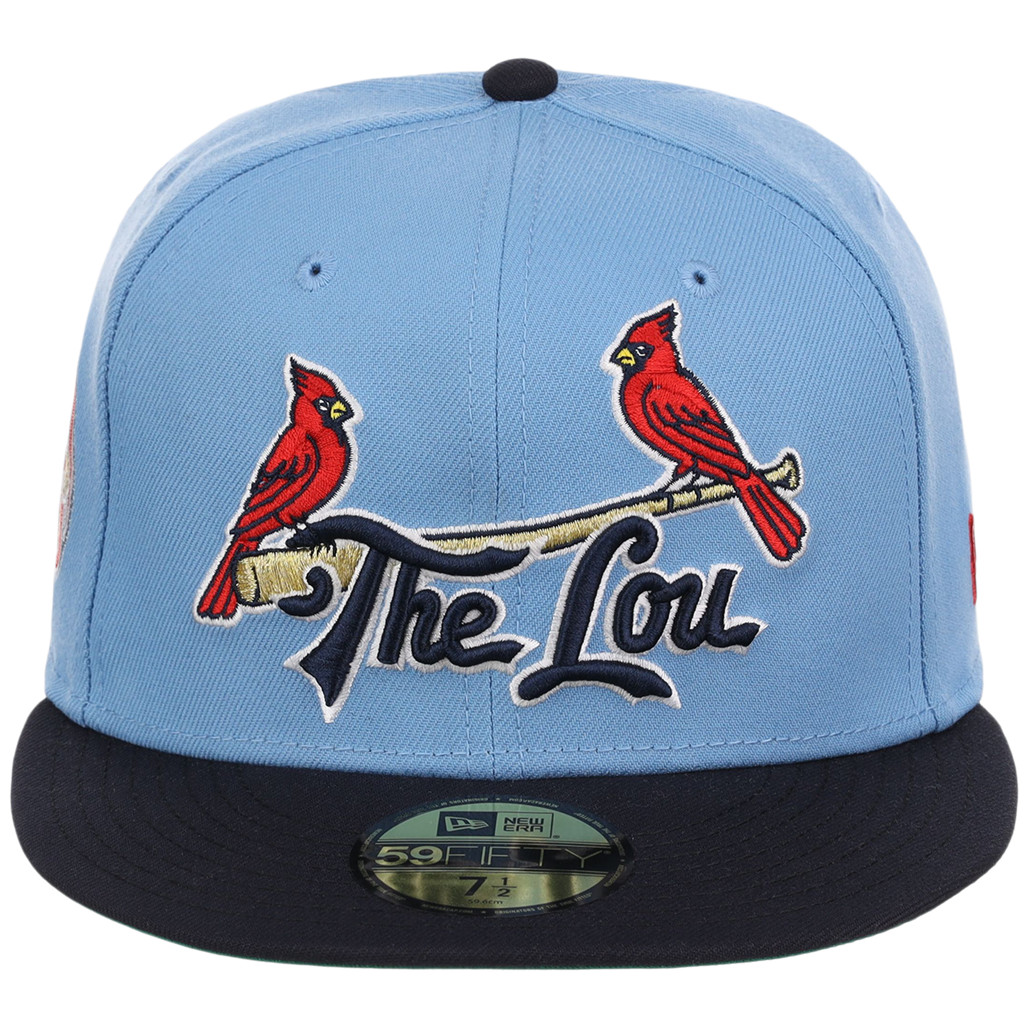 St. Louis Cardinals - St. Louis Crown the City 2.0 'The Lou' New Era 59FIFTY (Sky/Navy)