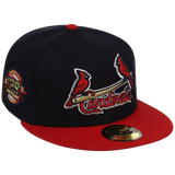 St. Louis Cardinals - St. Louis Crown the City 2.0 'The Lou' New Era 59FIFTY (Navy/Red)