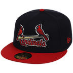 St. Louis Cardinals - St. Louis Crown the City 2.0 'The Lou' New Era 59FIFTY (Navy/Red)