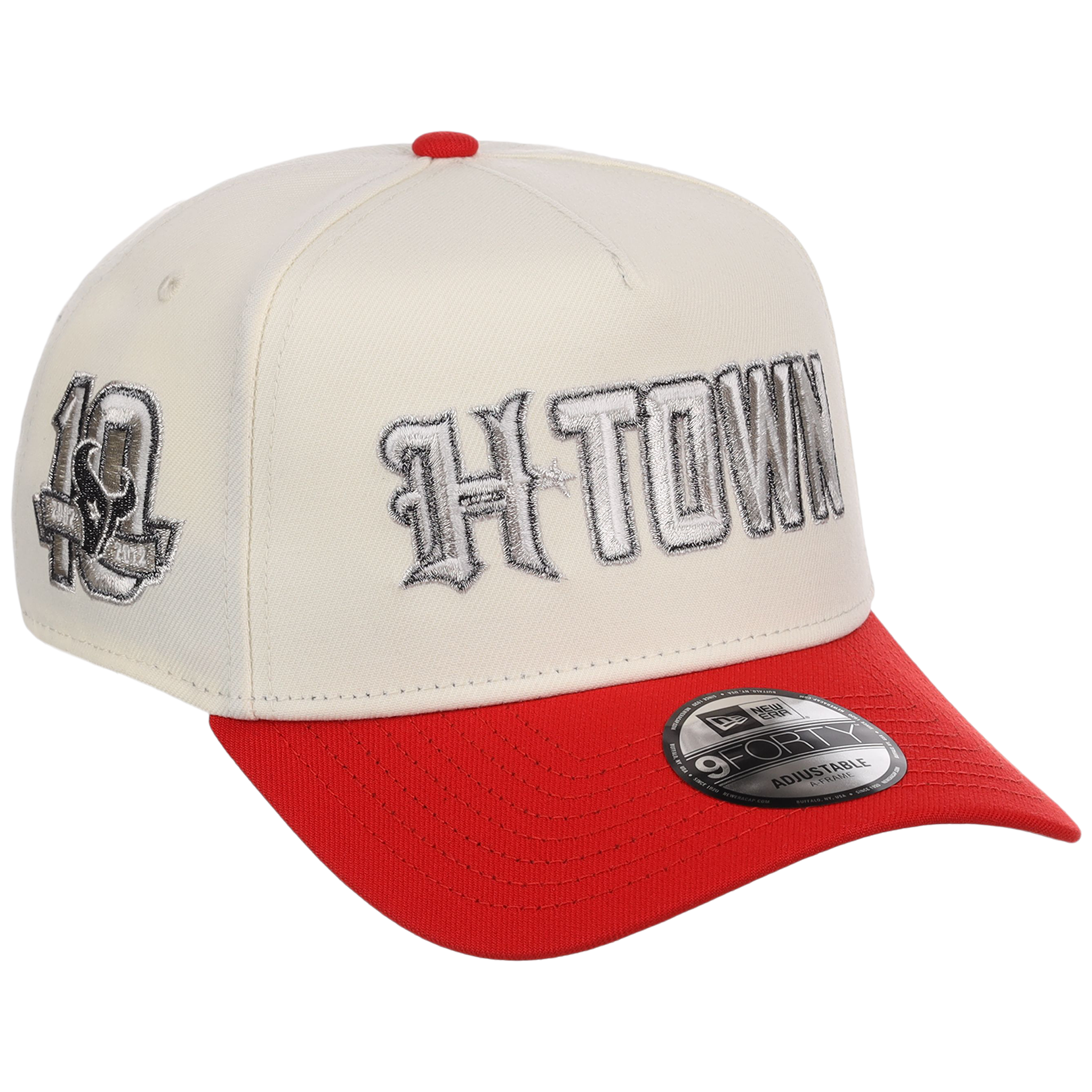 Houston Texans Houston Crown the City 'H-Town' New Era 9FORTY (Chrome/Red)
