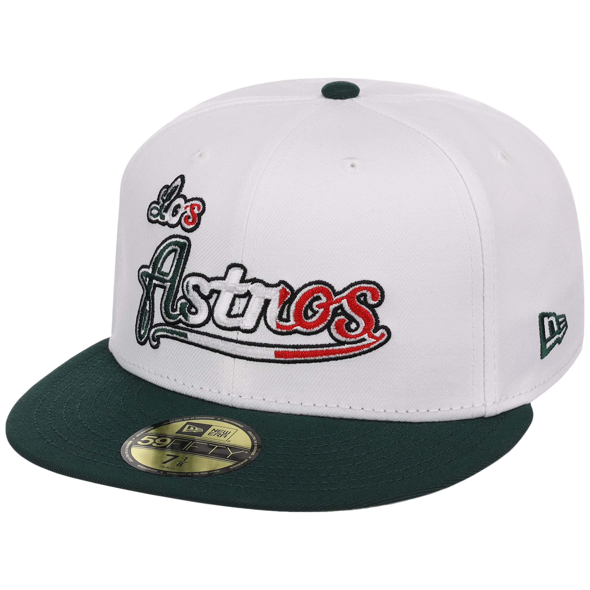 Houston Astros Houston Crown the City 'Los Astros' New Era 59FIFTY (White/Dark Green)