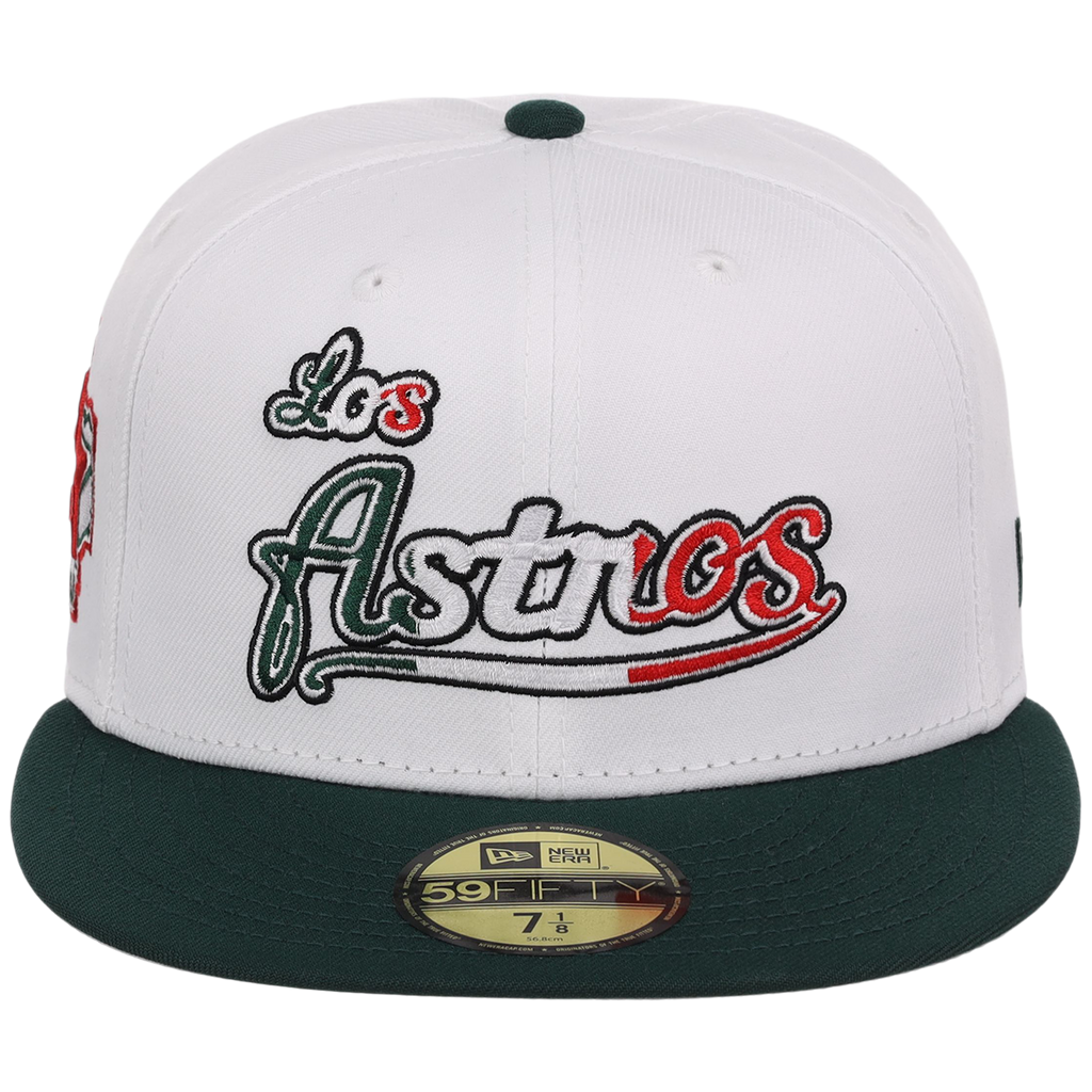 Houston Astros Houston Crown the City 'Los Astros' New Era 59FIFTY (White/Dark Green)